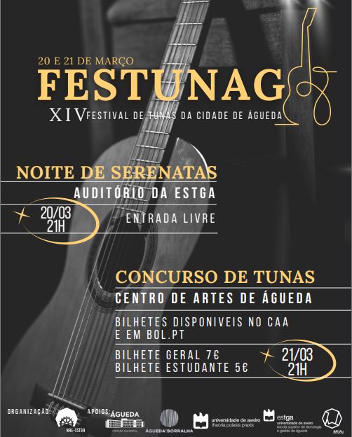 FESTUNAG - XIV Festival de Tunas da Cidade de &Aacute;gueda